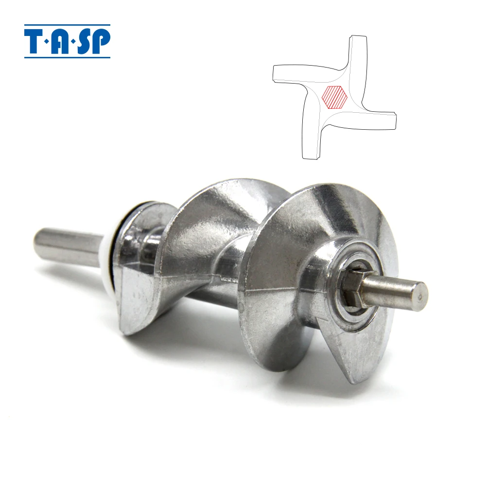 115mm Meat Grinder Screw Auger Spare Parts Feedscrew SS-989843 for Moulinex HV2 ME20 HV3 HV4 DR7 ME4 ME51 HV8  Kitchen Appliance