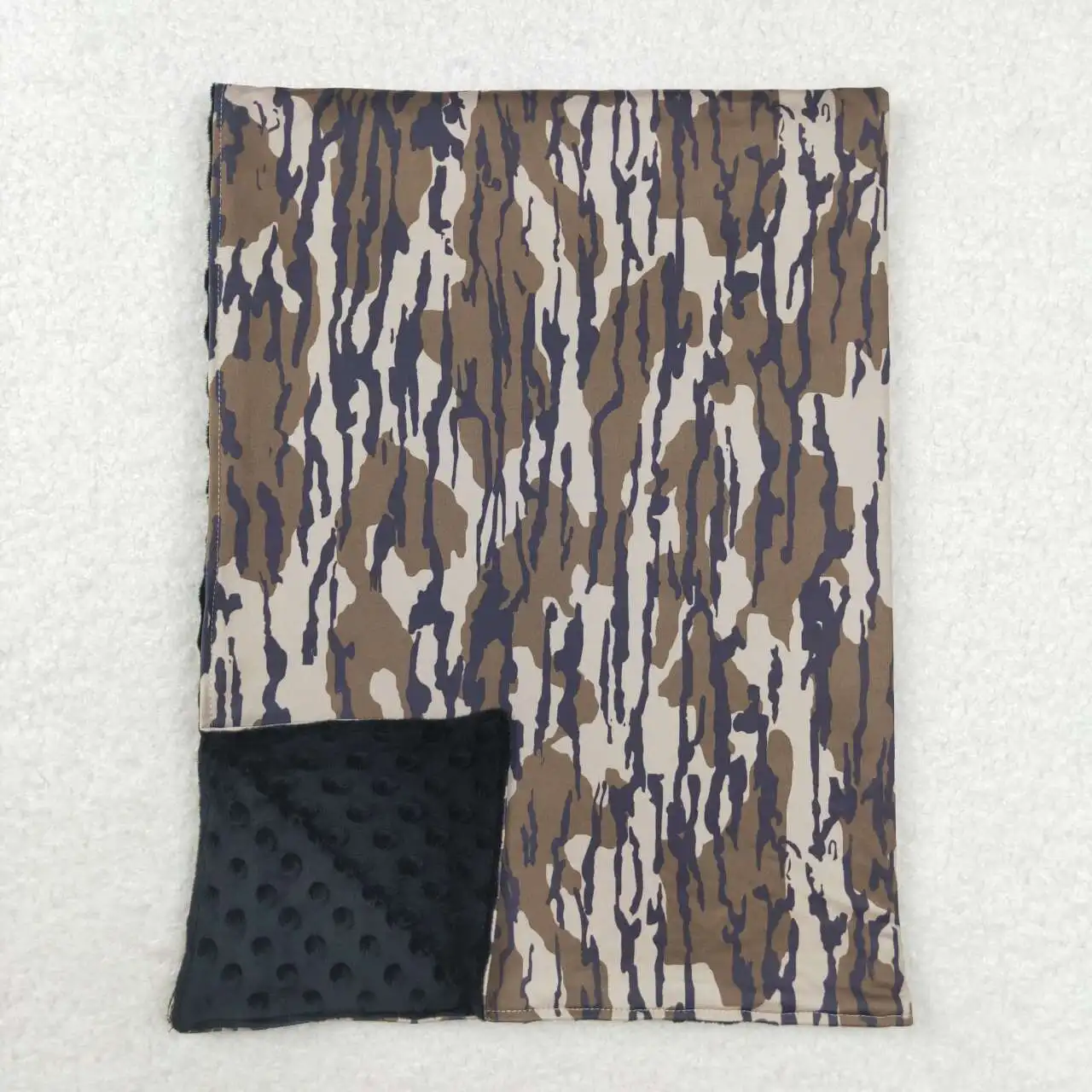 Wholesale Fashion Baby Boys Girls Army Green Camouflage Baby Blanket Nerborn Wholesale Boutique Children Clothes