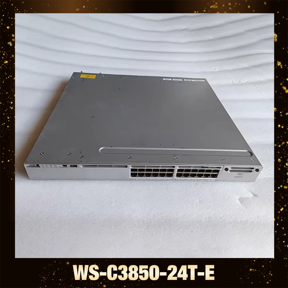 WS-C3850-24T-E 24 port 48 port Gigabit Enterprise Network Core Switch