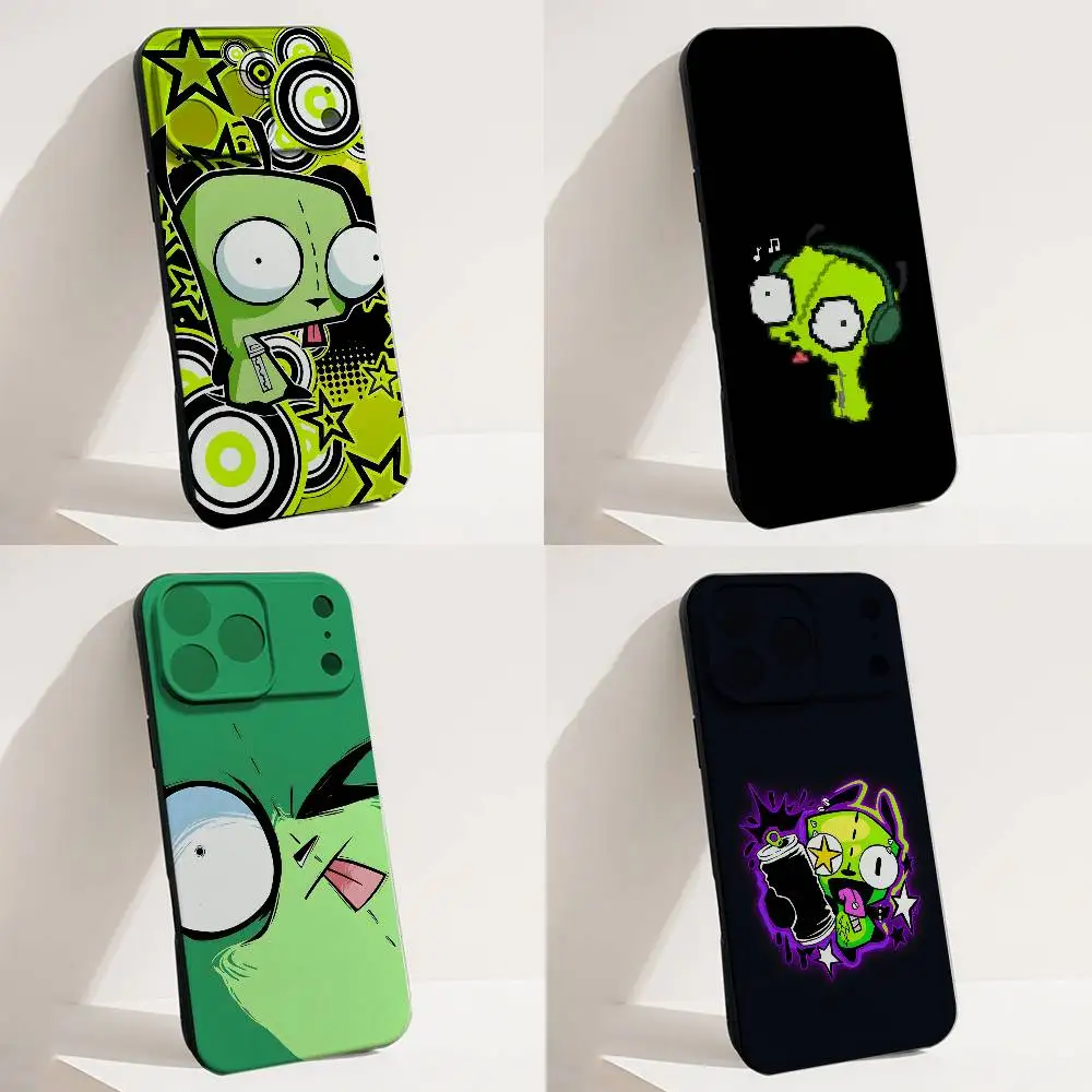 

I-Invader-S Z-Zim Alien Phone Case For iPhone 17,16,15,14,13,12,X,XS,8,7,Pro,Max,Plus,E,SE4,Air,Mini Ultra-Thin Funda