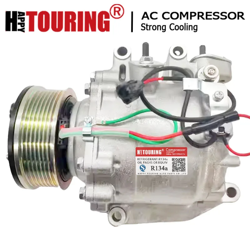 

AC Compressor for Honda CRV CR-V III RE CIVIC 38810RZVG01 38810RZVG02 38800RZRZ521M2 38800RZVG02 38810-RZV-G01 38810-RZV-G02