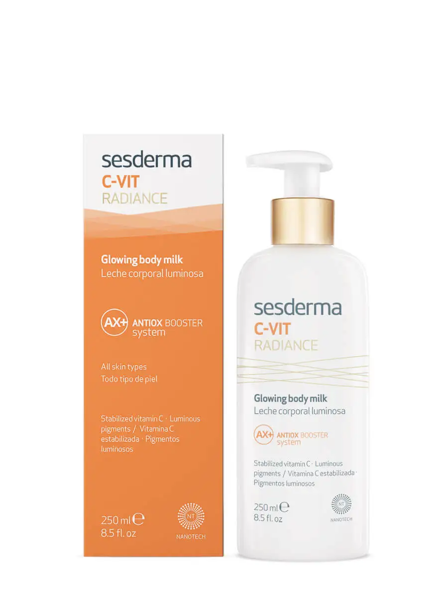 Sesderma c vit radiance body milk 250 ml-luminous body milk. All kinds of skins.