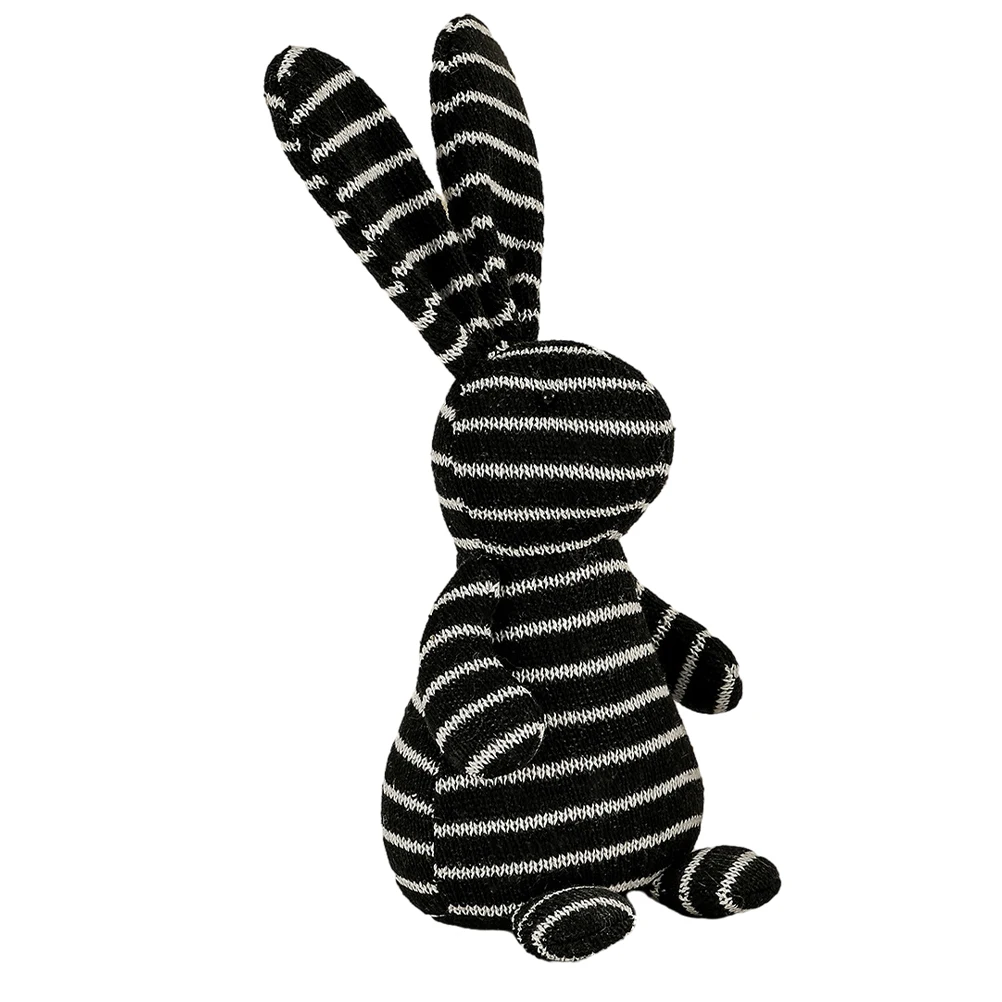 

Rabbit Ornament Desktop Decoration Crawl Bunny Decorations Cloth Bunnies Figurine Child Figurines Toy