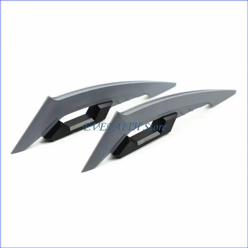 124B Motorcycle Aerodynamic Spoiler Wing 1 Pair Universal Adhesive Sticker