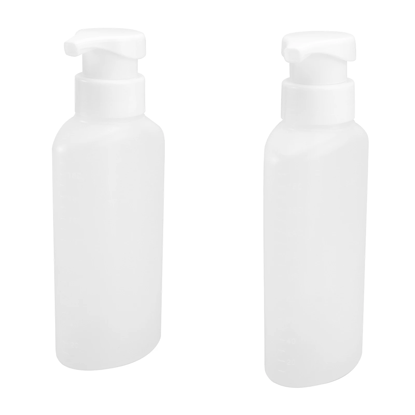 

2 Pcs Travel Shampoo Bottles Lotion Container Reusable Eco Friendly Portable Toiletries Empty Foam Making Bottle Long Straw For
