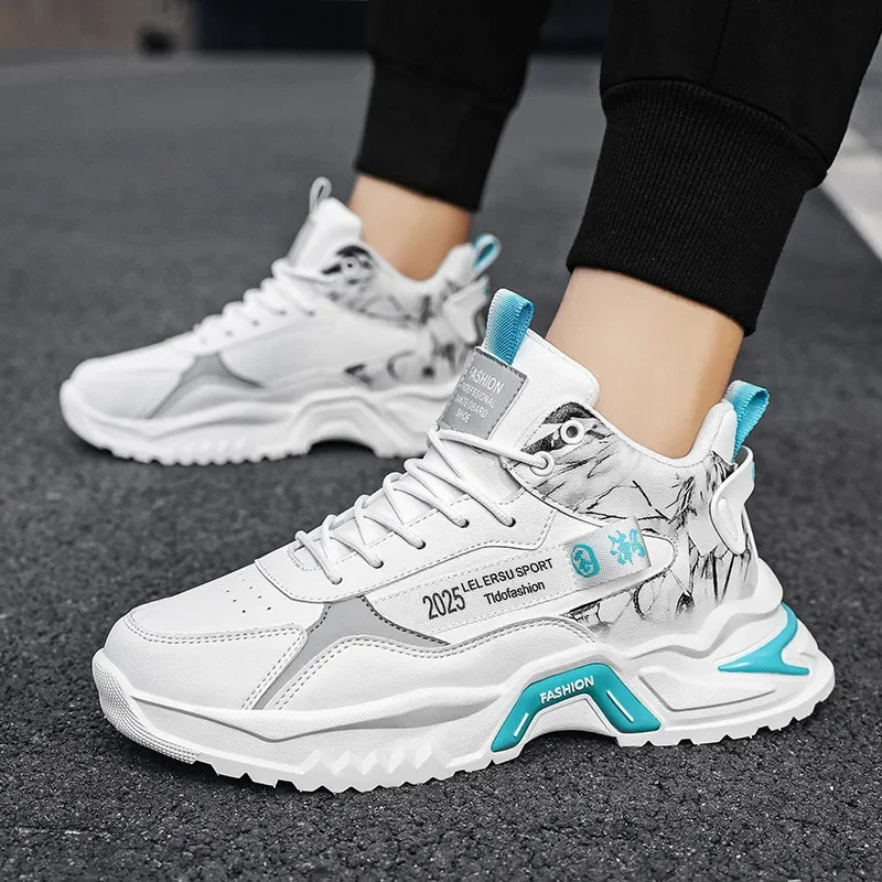 Zhio Sneakers Mode atmungsaktive Plattform Laufschuhe Mesh Sport Light Unisex männlich lässig vulkan isieren Mann Schuhe