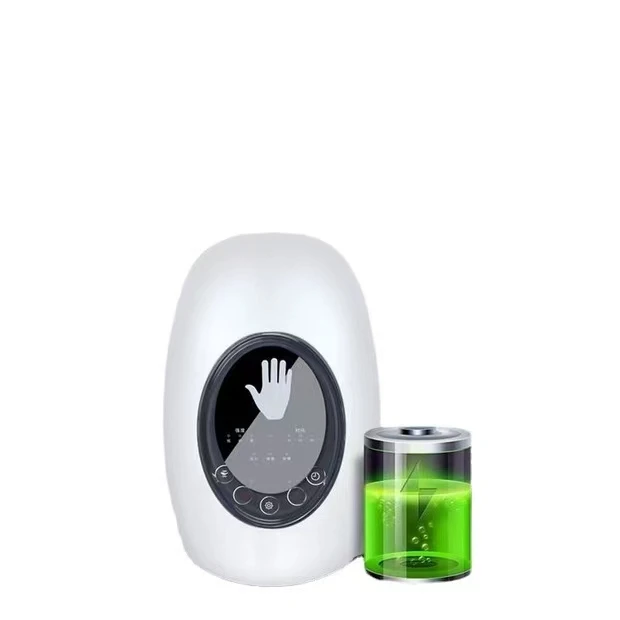 LCD Display Chargeable Electric Air Compression Heating Kneading Acupoint Shiatsu Finger Hand Wrist Massager Tool