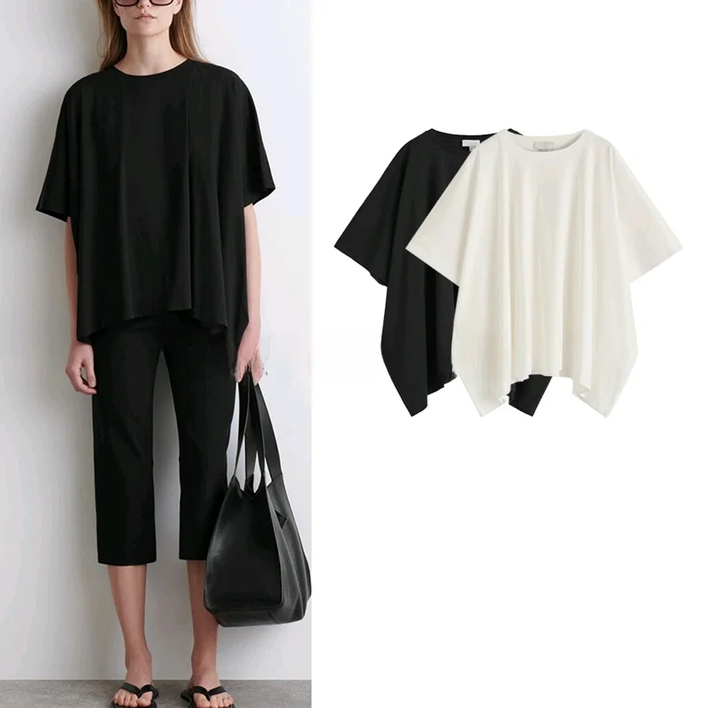 Letnia Nowość Damska Matowa Casualowa Okrągła Dekoltowa Koszulka Bez Rękawów Luźny Krój Do Pracy Jednolity Kolor Pol...