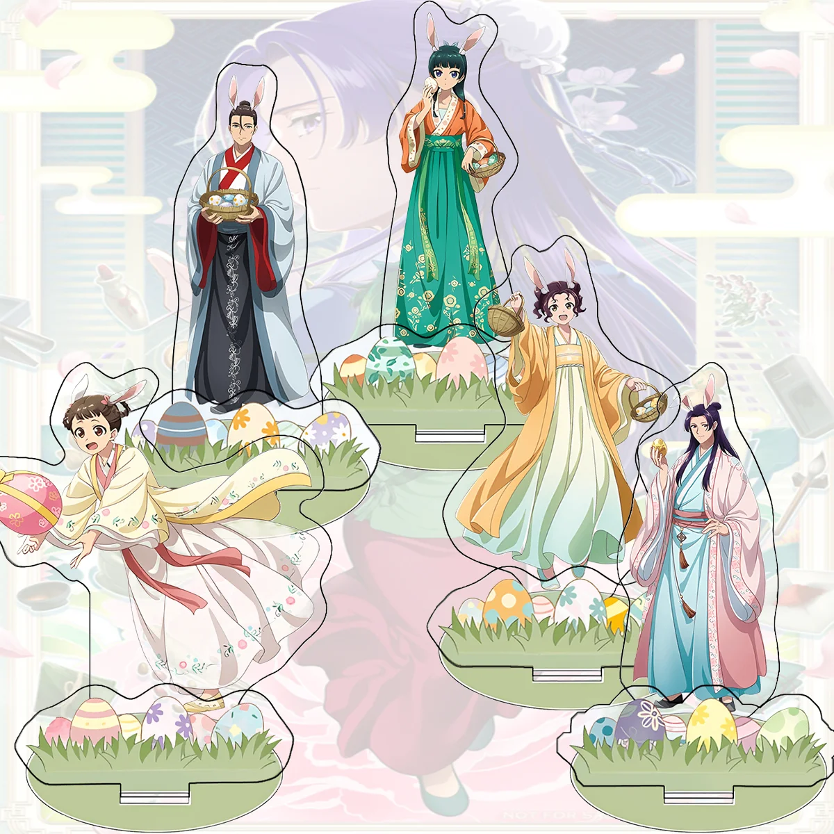 The Apothecary Diaries 15cm 2-Part Acrylic Stand Gaoshun Gyokuyou Lihua Historical Anime Desk Ornament Fans Gift keychain