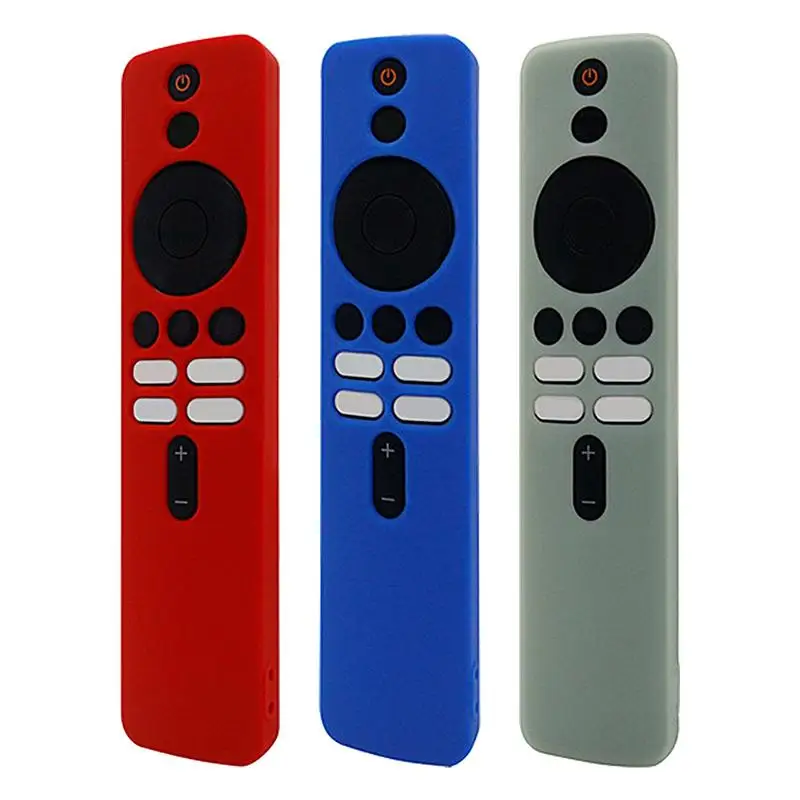 1pc Protective Case For XiaoMi TV Box 4K 2nd Gen Remote Control Cover Silicone Soft Shockproof Protector Shell