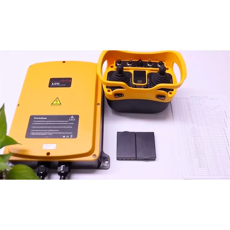 Hot Sales Q5000 AC 36v 12V-24V 110V-460V Intelligent Convenient 2 Joystick Functions Hydraulic Valve Truck Crane Remote Control