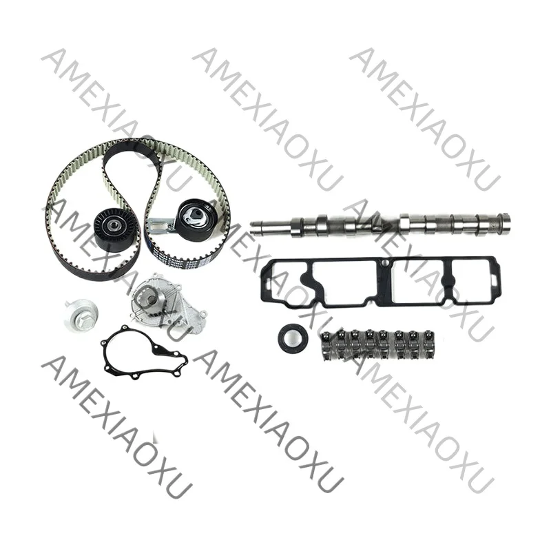 0801.FC for Peugeot Citroen DV6C engine camshaft kit and water pump kit AMEXIAOXU