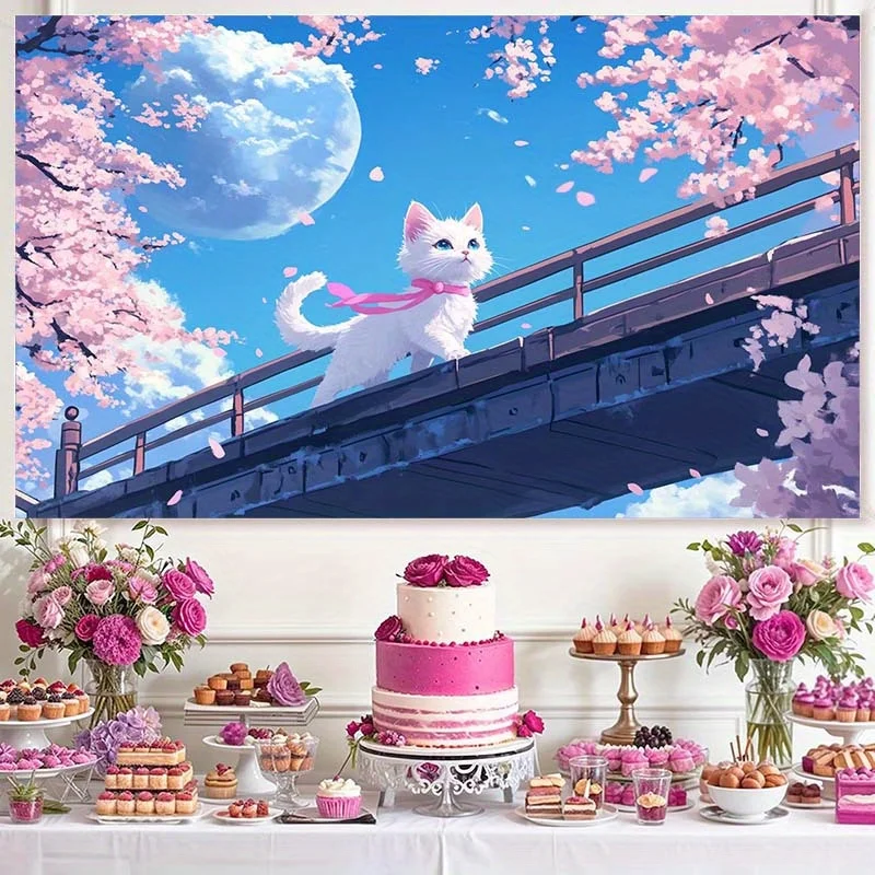 2D flat1PC, fondo del día de San Valentín, adecuado para dormitorio, sala de meditación, evento de terraza, sin necesidad de fuente de alimentaciónzx