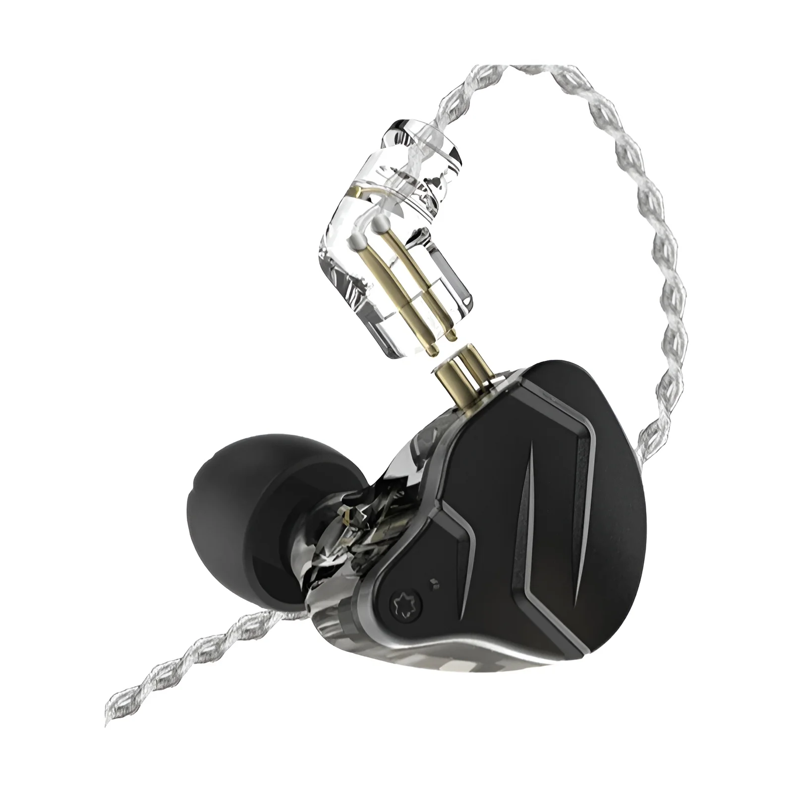 KZ ZSN Pro X fones de ouvido de metal 1ba + 1dd tecnologia híbrida monitor de graves de alta fidelidade fones de ouvido esportivos e cabeça com cancelamento de ruído