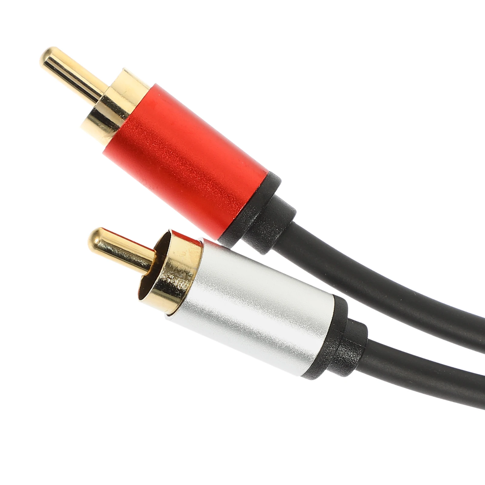 

Cable 3.5mm to 2 Cable Audio Adapter Cable AUX Cord Audio Cable for Computer