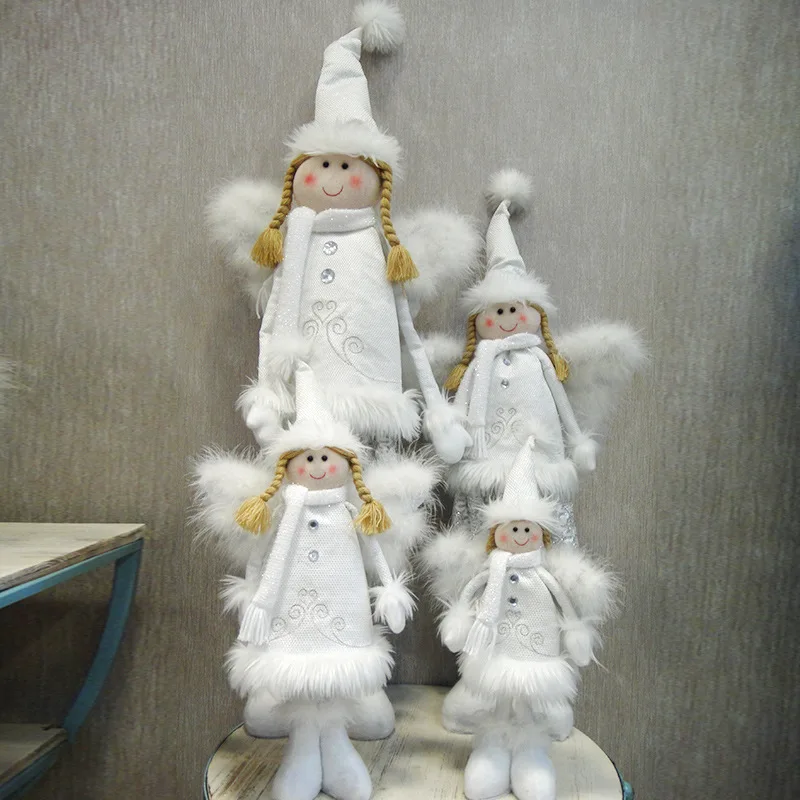 

Create a Winter Wonderland: Elegant Christmas Decor Set with Snowman & Santa Scene Ideal for Desk or Mantle