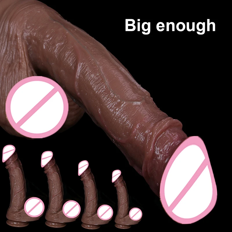 7CM Diam Big Penis Sexy Makeup Veins Realistic Dildo With Suction Cup Anal Sex Toys For Woman Man Vagina Masturbation Huge Dick