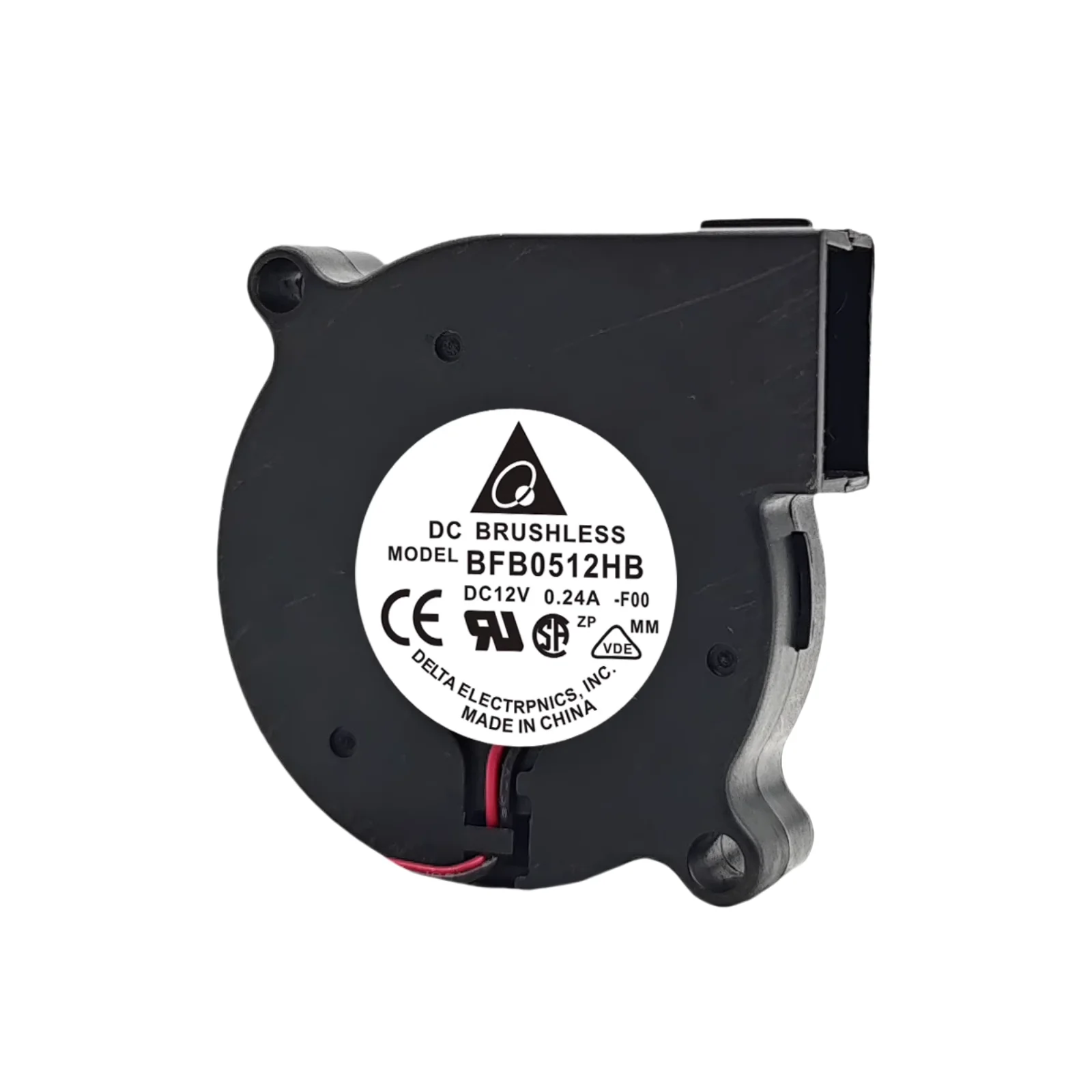 

Original Delta BFB0512HB 12V 0.24A Blower Fan - 50x50x15mm, 11866RPM Centrifugal Turbo Fan, 2.88W for Industrial Cooling
