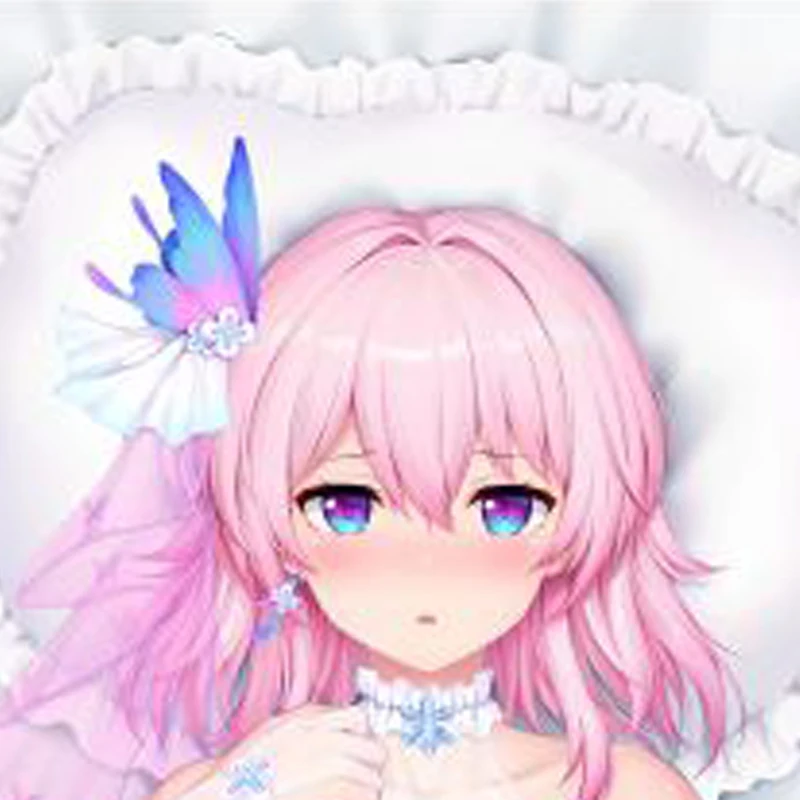 Dakimakura Anime March 7th Double-sided Print 2WAY Tricot Life-size Body Pillow Cover Pillowcase Custom print