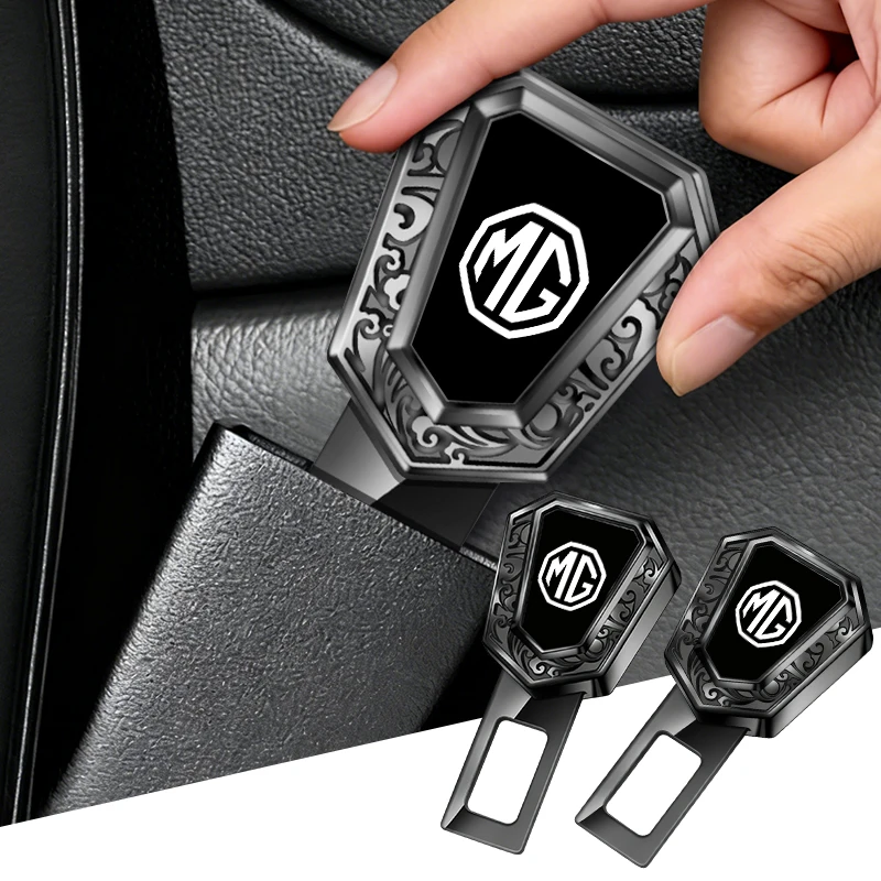 Car Seat Belt Extender Safety Belt Lock Buckle Plug Accessories For Morris Garages MG 6 3 5 7 TF ZR ZS HS GS GT Hector RX5 RX8 3