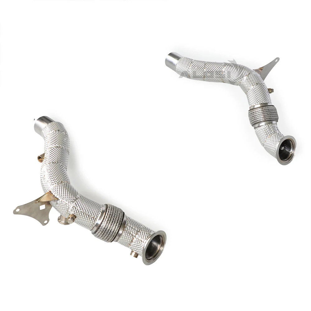 Фабричная оптовая продажа выхлопной трубы, гоночная труба с изоляцией для Ferrari F8 3.9T 2019-2024