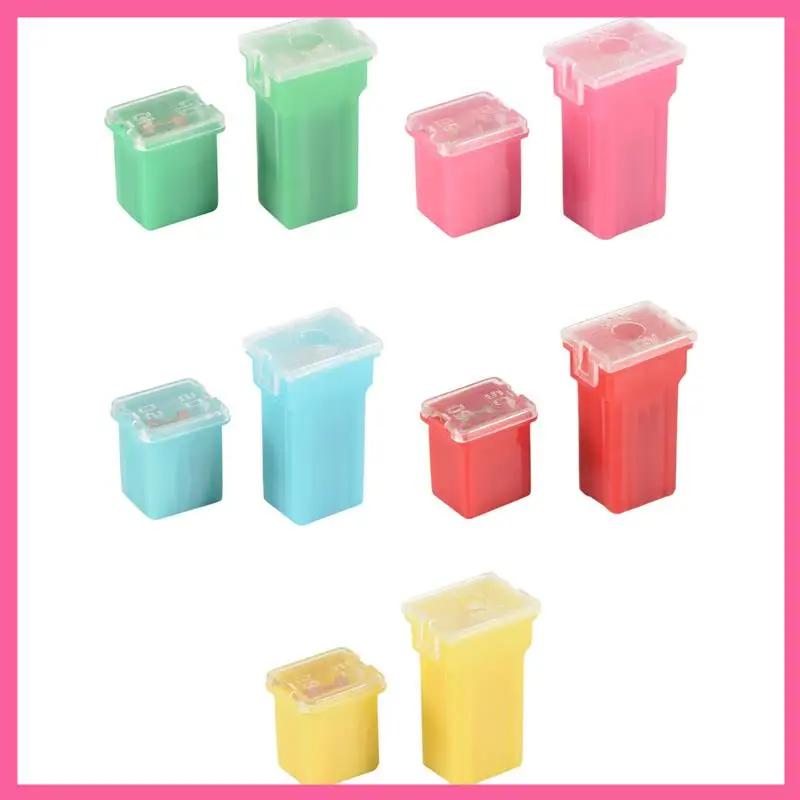 

ABNM 10 Pc Car Fuse FMX Female Maxi Fuse Assortment LOW And TALL/STD Shaped Assortment Fuse 20A 30A 40A 50A 60A