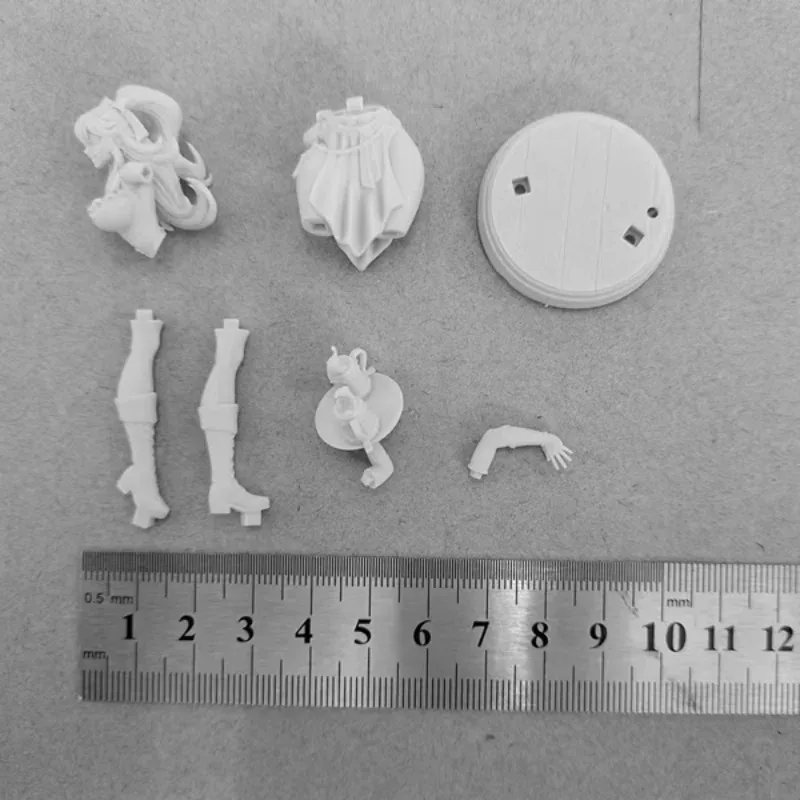 Figura GK en miniatura femenina de cerveza de taberna, figura de resina a escala 1/24, Kit de modelo ensamblado, Kit de modelismo sin montar y sin pintar