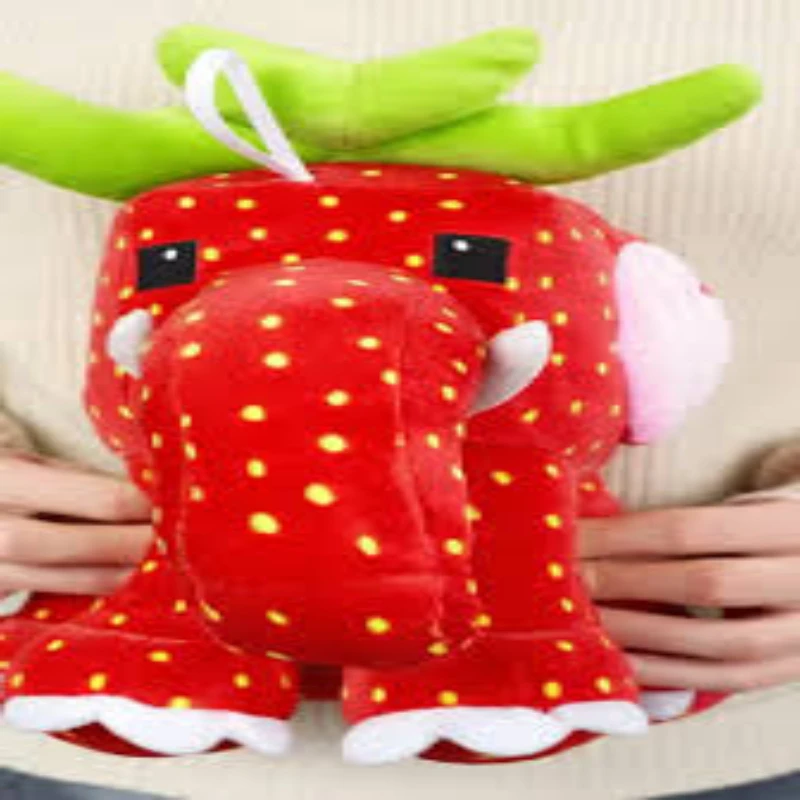 

Милая плюшевая игрушка-антистресс, мягкая аниме-кукла, кавайный плюшевый коллекционный подарок, украшение для детской комнаты на день рождения