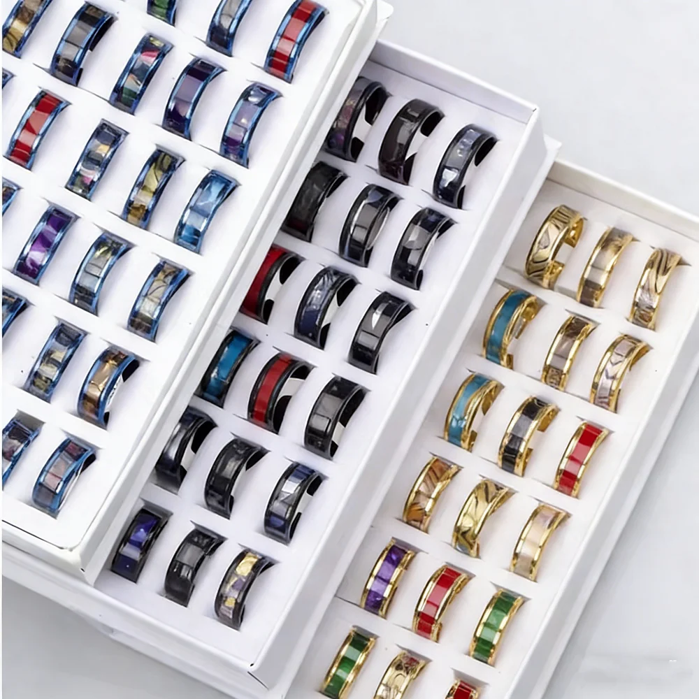 10/15/24 Teile/los Mode Charme – Men'S Fashion Rings Bewertung und Preis