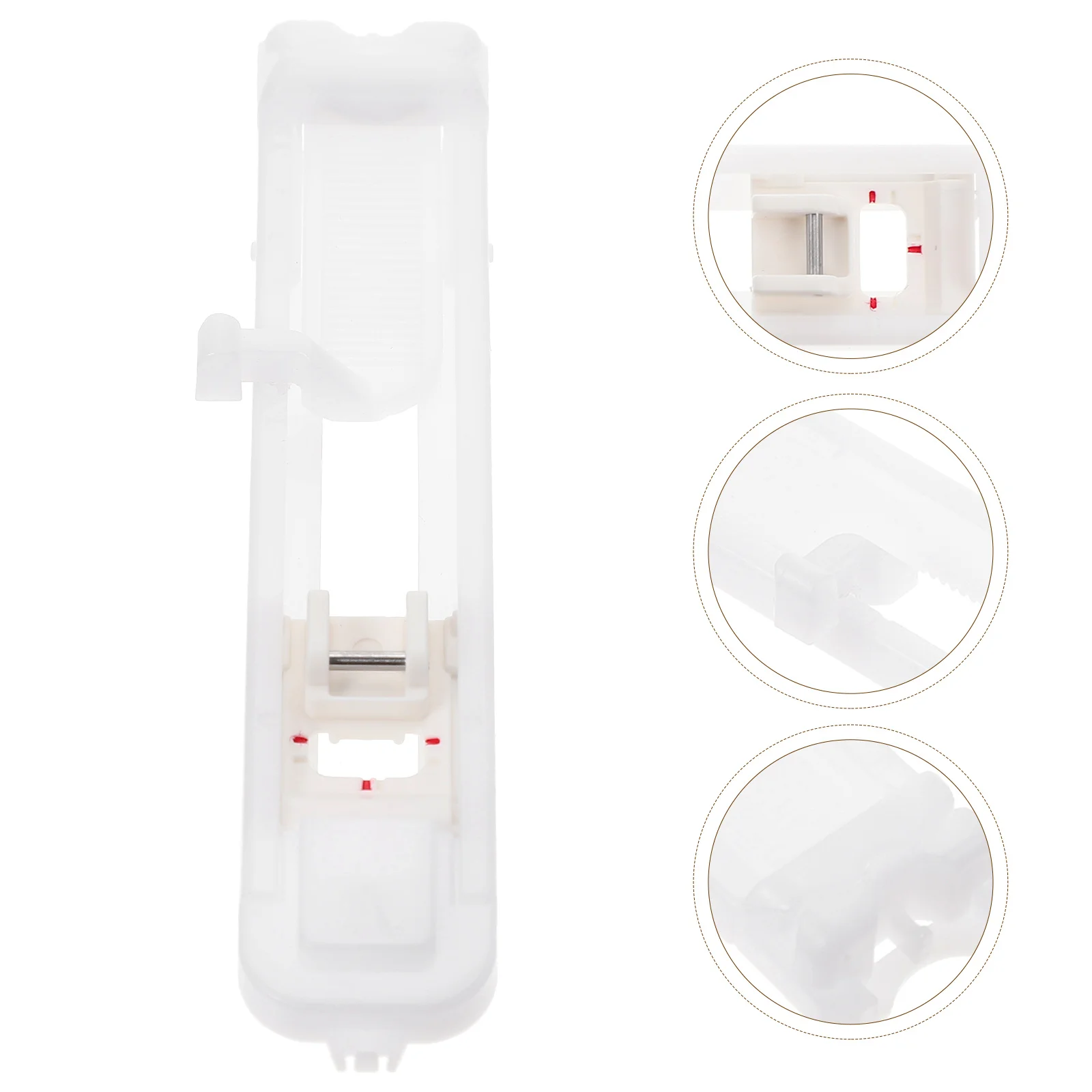 

Premium Buttonhole Presser Foot Durable Stitching Tool For Sewing Machine Home Use Household Parts Keyhole Foot Over-Casting