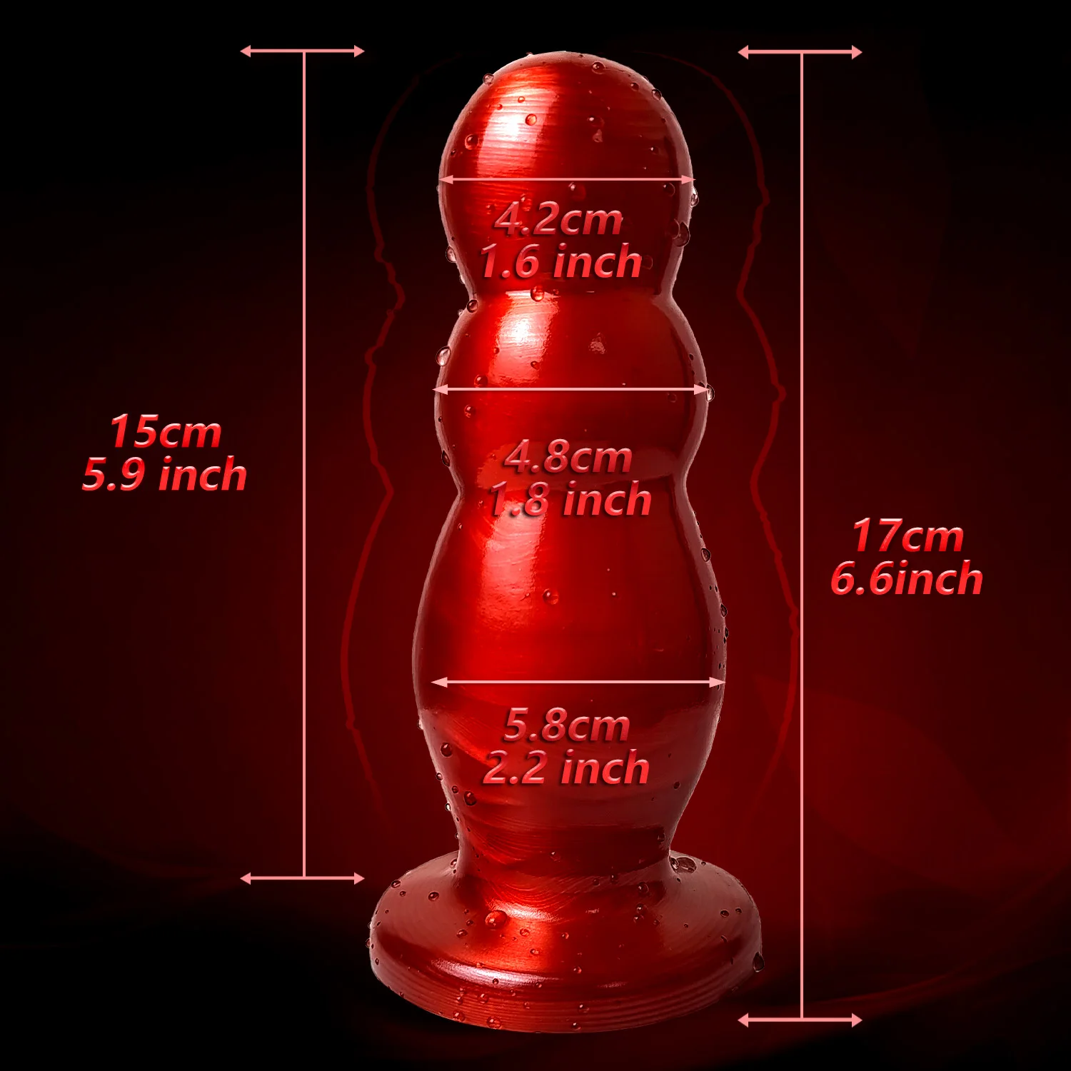 Butt Plug Anal Plug with Strong Suction Cup Prostate Massager Adult Products Female Masturbator Anal Beads Sex Toys for Couple