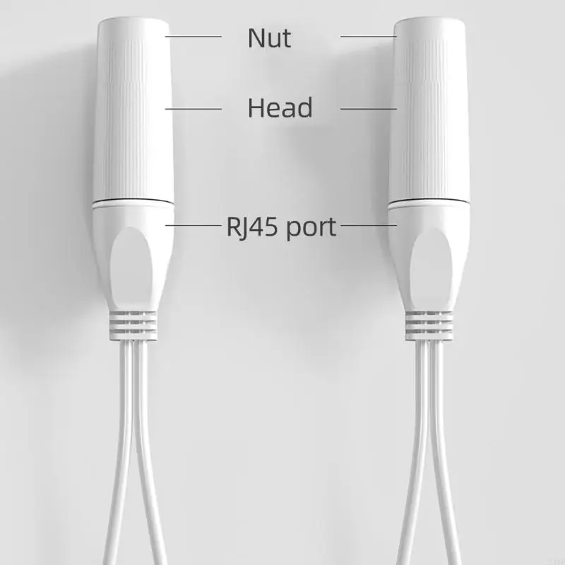 Networking Power Over Ethernet Networking PoE Adapter Passive PoE Injector and Splitter for Camera WAP Devices 24BB