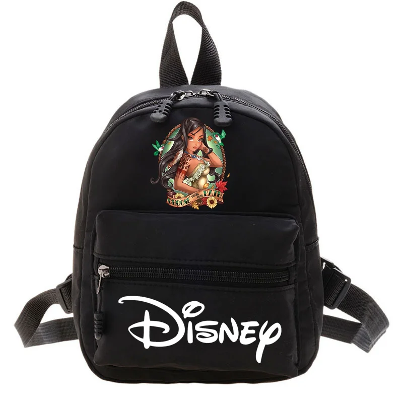 2024 Disney Princess Women's Lovely Backpack New Youth Girls College Style Backpack Convenient Travel Commuting Versatile Bag