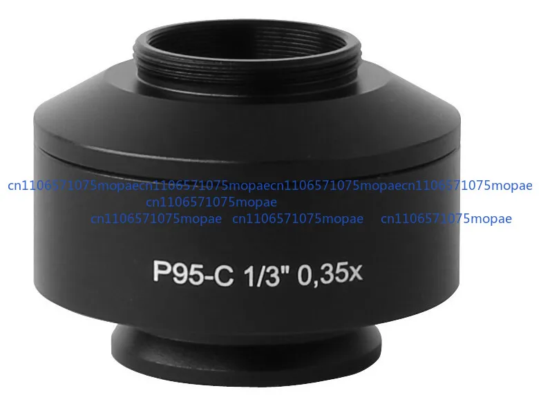 0.35X standard Microscope camera C mount adapter for Zeiss trinocular microscope