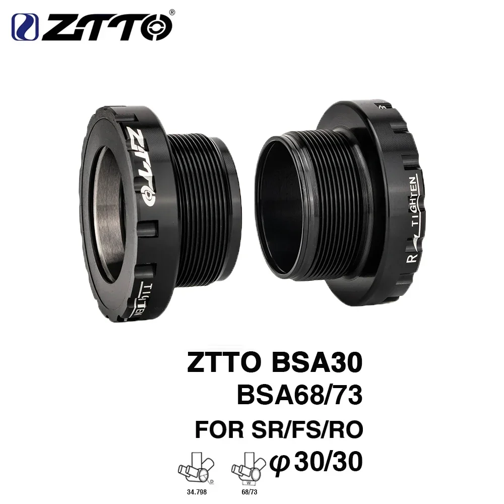 ZTTO BSA30 BB68 BSA 68 73 внешние подшипники нижние кронштейны MTB горный дорожный велосипед BB инструмент для BB386 30 мм шатуны набор цепей