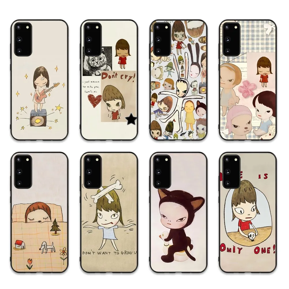 Y-Yoshitomo N-Nara D Phone Case For Samsung S 9 10 20 21 22 23 30 23 24 plus lite Ultra FE S10lite Fundas