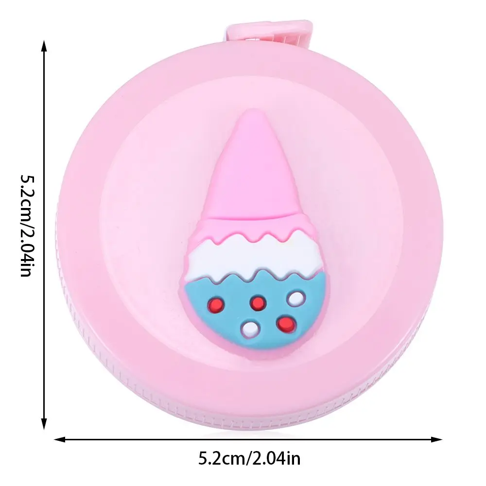 Portable Cartoon 150cm/60” Tape Measures Retractable Ruler Measurements Roll Mini Tapes Sewing Ruler Measure Tools Accessories