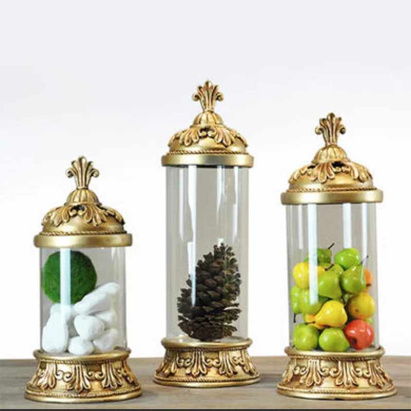 

Glass Storage tank Decorative Pot Dried Flower Pot