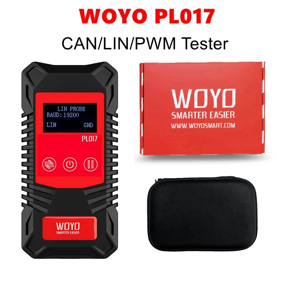 WOYO PL007 CAN LIN PWM Tester, Auto-erkennen CAN-H & CAN-L, lesen Baudrate, für Kfz-Diagnose-Tool – Detail 10