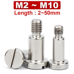 M2 M2.5 M3 M4 M5~M10 304 Stainless Steel Slotted Plug Positioned Shaft Shoulder Step Screw Plug Limit Screw Bearing Bolt GB830
