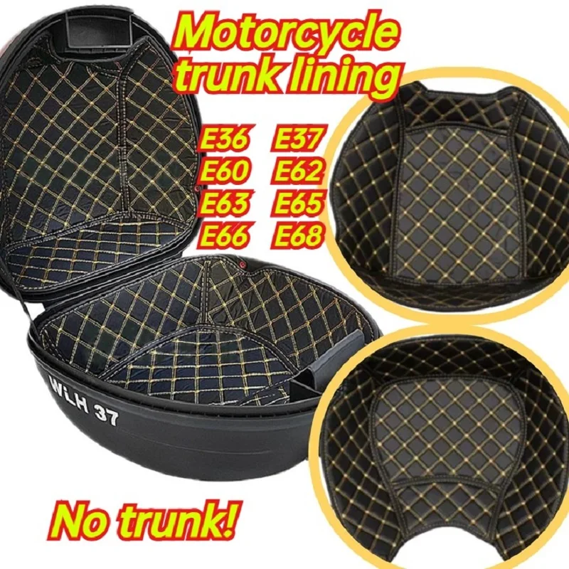 Motorcycle Top Case Inner Liner for E68 E66 E65 E63 E62 E60 E37 E36, Scratch Protection Storage Pad