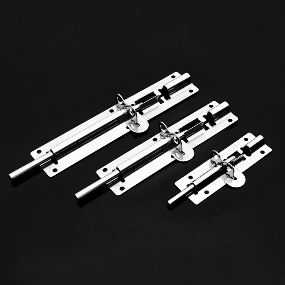 

Anti-Theft Latch 304 Stainless Steel Thickened Security Thumb Lock For Bathroom Window Door Metal Corrosion