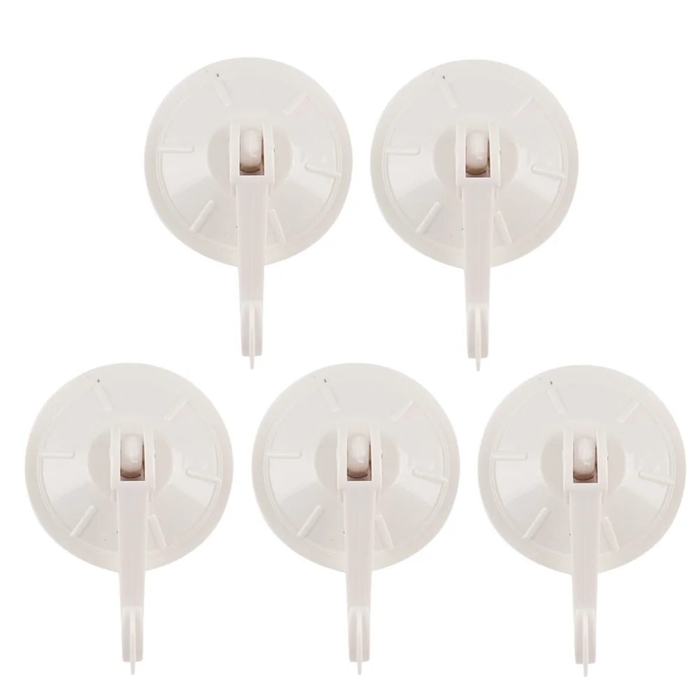 

10pcs No Residue Hooks Suction Cup Hanger For Home Bathroom Kitchen Use Heavy Duty Wall Mount Holder For Towels Bags Hats
