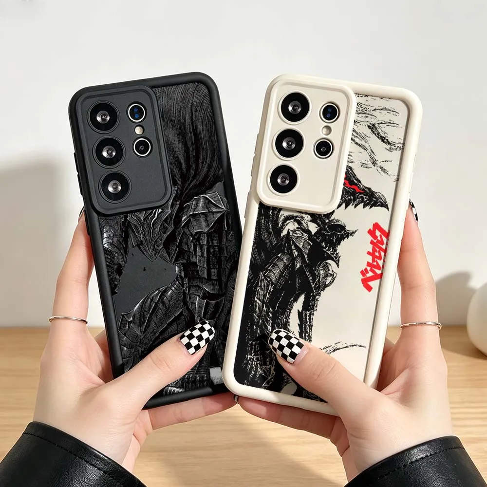 Guts Berserk Armor For Samsung Galaxy S26 S25 S24 S23 S22 S21 S20 Ultra Plus FE 5G Eye Ladder Phone Case Cover