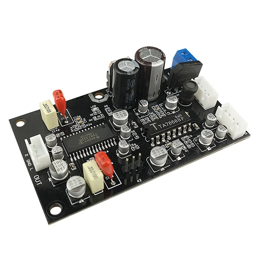 TA7668 Stereo Tape Recorder Magnetic Head Preamplifier Board With CXA1332 Dolby Noise Reduction Supports Class B And C