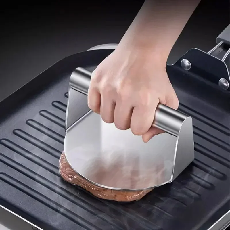 

1pc Stainless Steel Hamburg Meat Press Kitchen Gadgets Meat Pie Make Kitchen Accessories Cooking Accessories