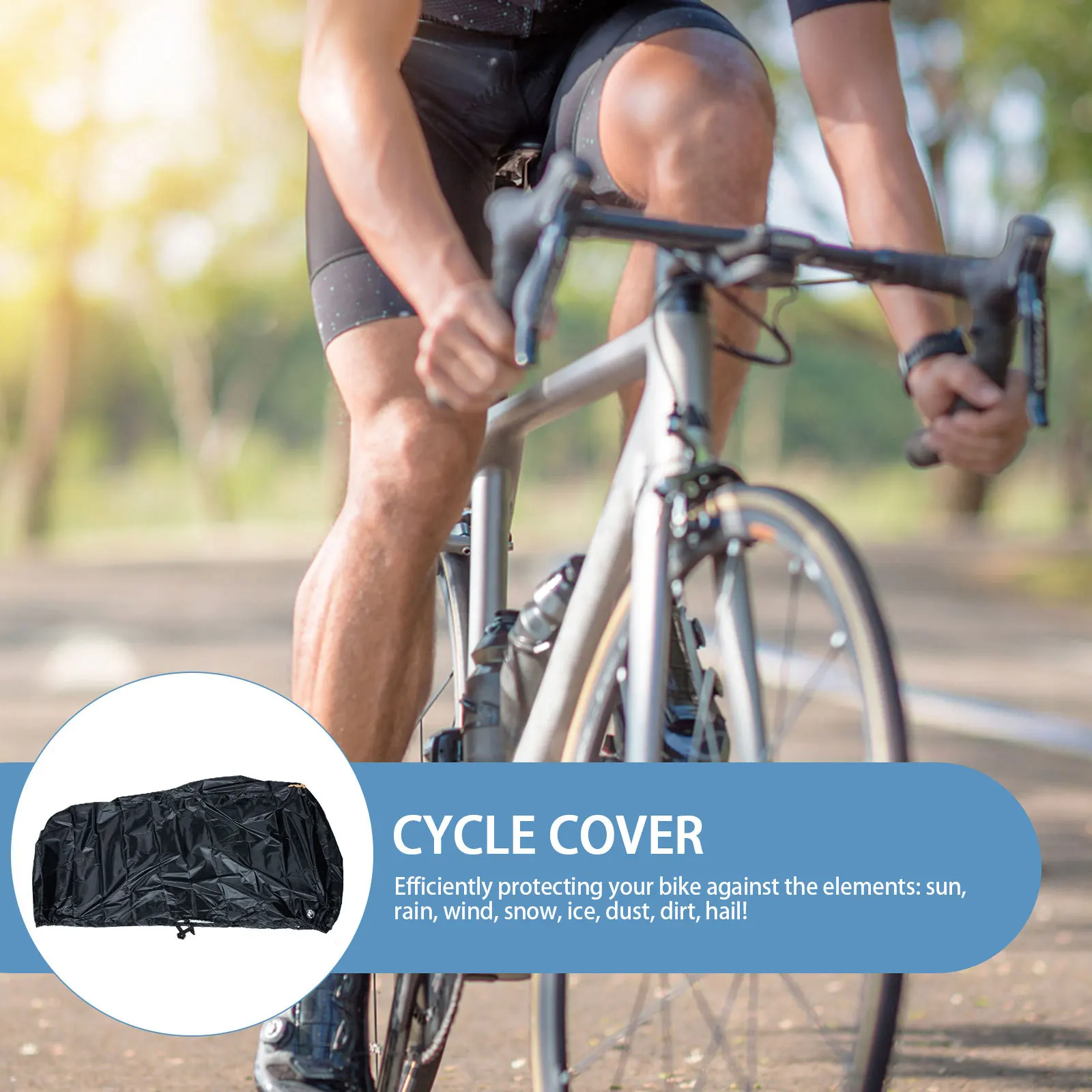 

Professional Bicycles Cover Durable Waterproof Wear-Resistant Bike Protector Suitable for Mountain Road Folding Bikes