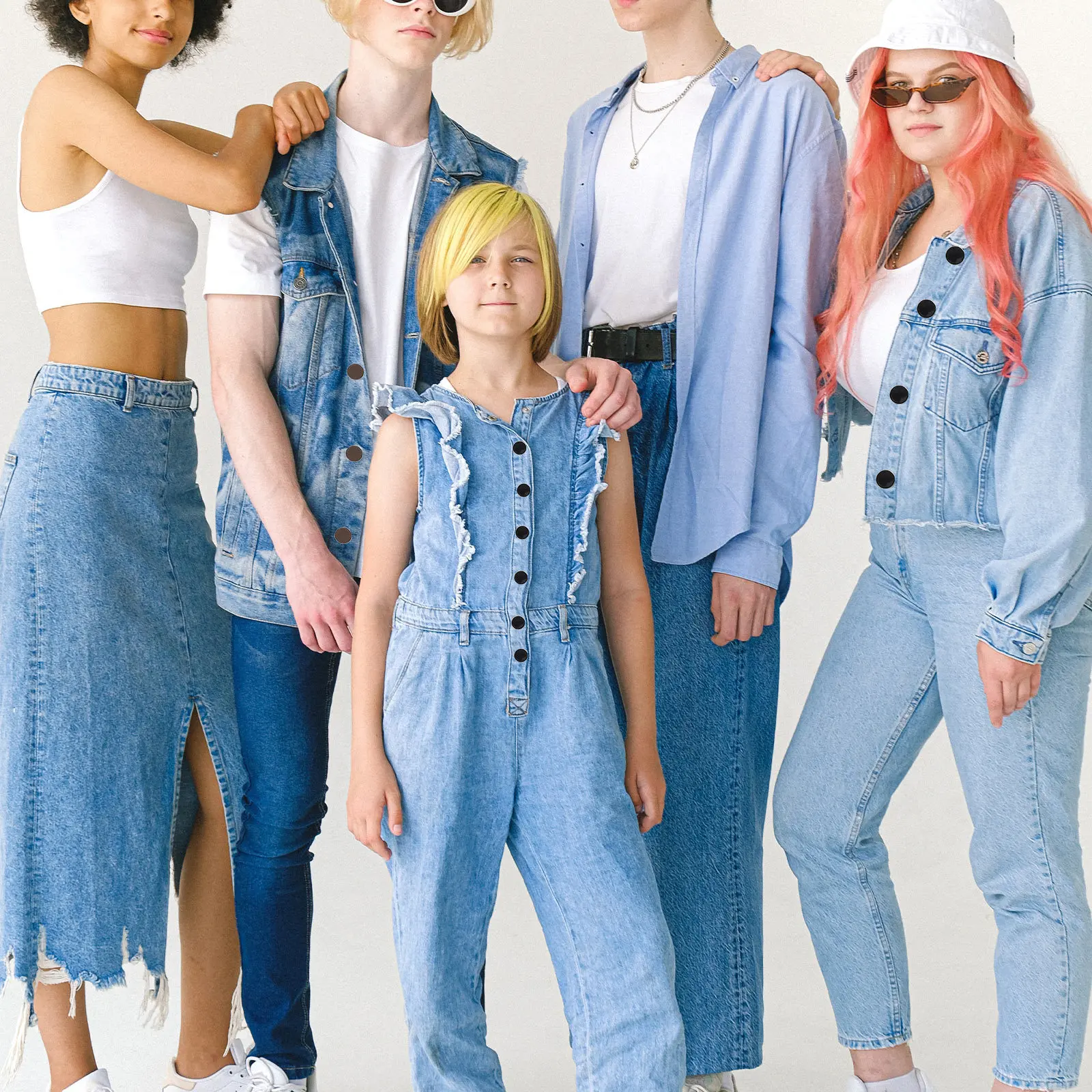 

12Pcs Replacement Jean Buttons Solid Metal Waist Adjusters for Jeans Pants Skirts Easy Detachable Snap Closure No Tools Needed