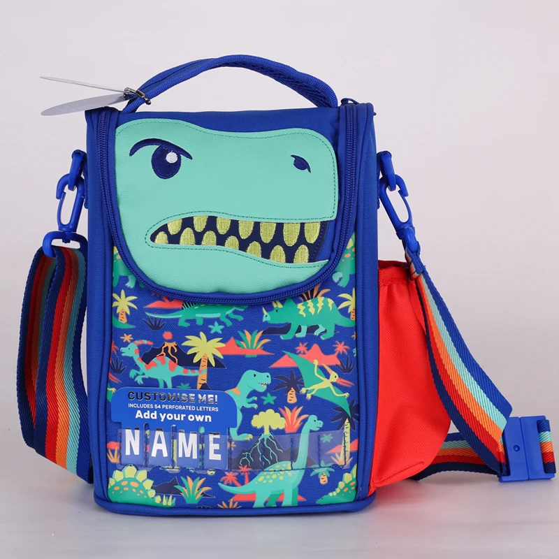 Anime Genuine Australian smigle Cartoon Dinosaur Schoolbag astuccio retrattile studente zaino portafoglio Crossbody pasto Bag