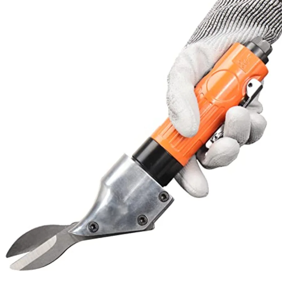 

18 Gauge Pneumatic Metal Shear Cutter 2-Blade Pneumatic Scissor Metal Stainless Steel Sheet Metal Cutting Tools Industrial Air